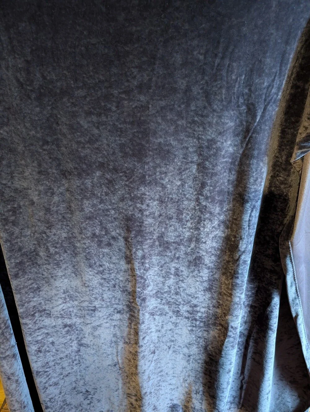 Grape Colored - Sueded Velvet Curtain Set